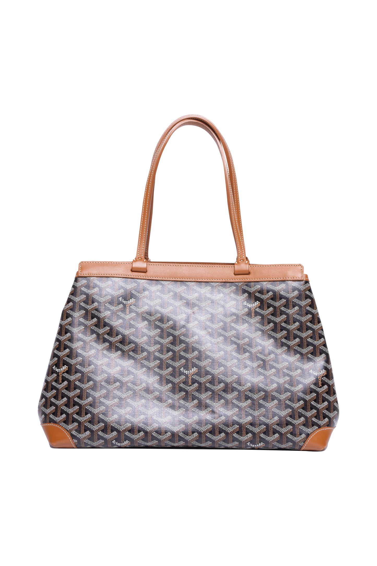 Goyard Goyardine Bellechasse PM Tote Black Gold